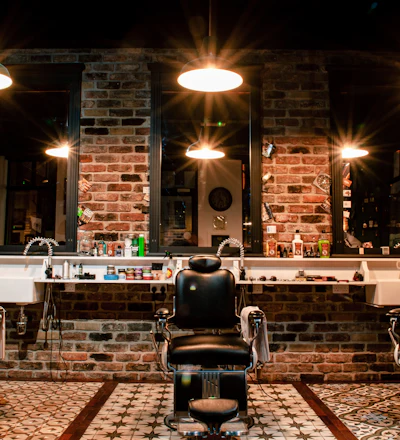 Corner Chair Barbershop, a fictional barbershop — Sharp cuts. Straight talk. Since 2011.