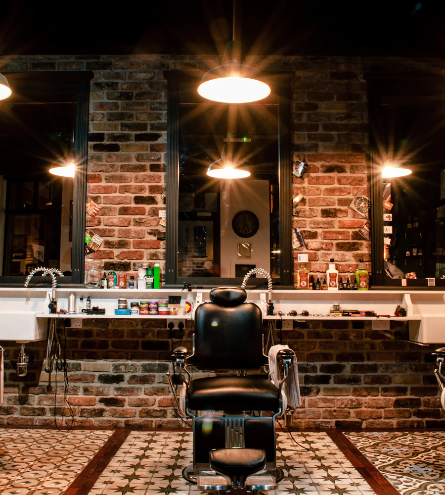Corner Chair Barbershop, a fictional barbershop — Sharp cuts. Straight talk. Since 2011.