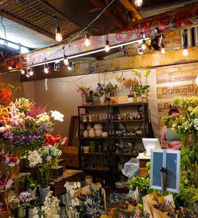 Stem & Alley, a fictional florist — Flowers that look like someone chose them.
