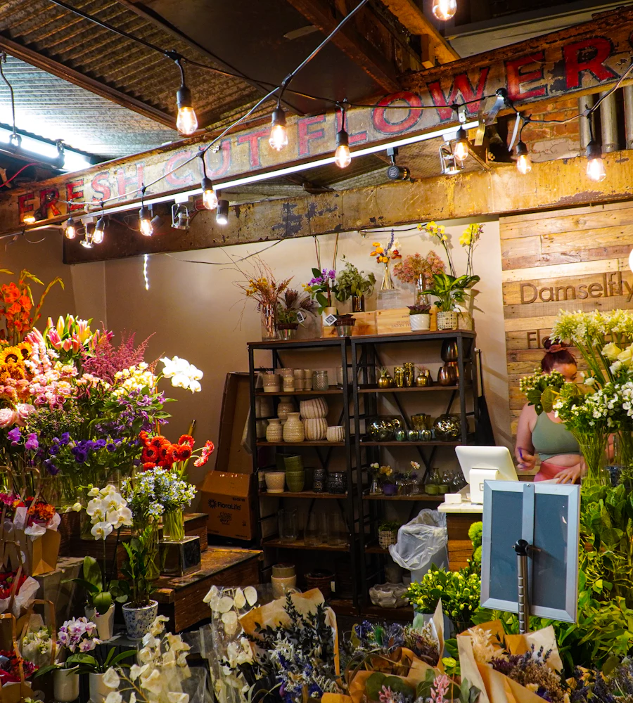Stem & Alley, a fictional florist — Flowers that look like someone chose them.