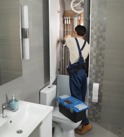 Ironpipe Plumbing, a fictional plumbing — A real plumber answers. Day or night.