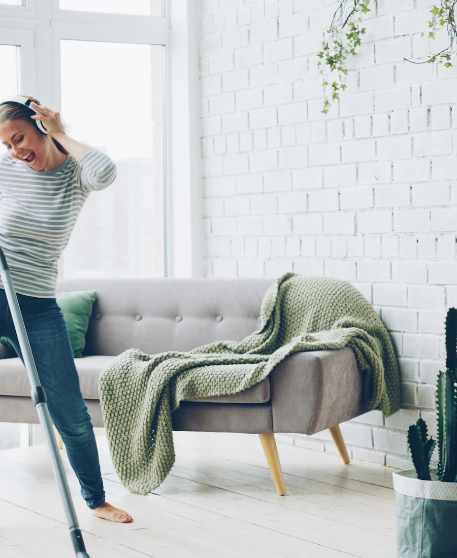Bright Flat Cleaning Co., a fictional house cleaning — Come home to a clean apartment.