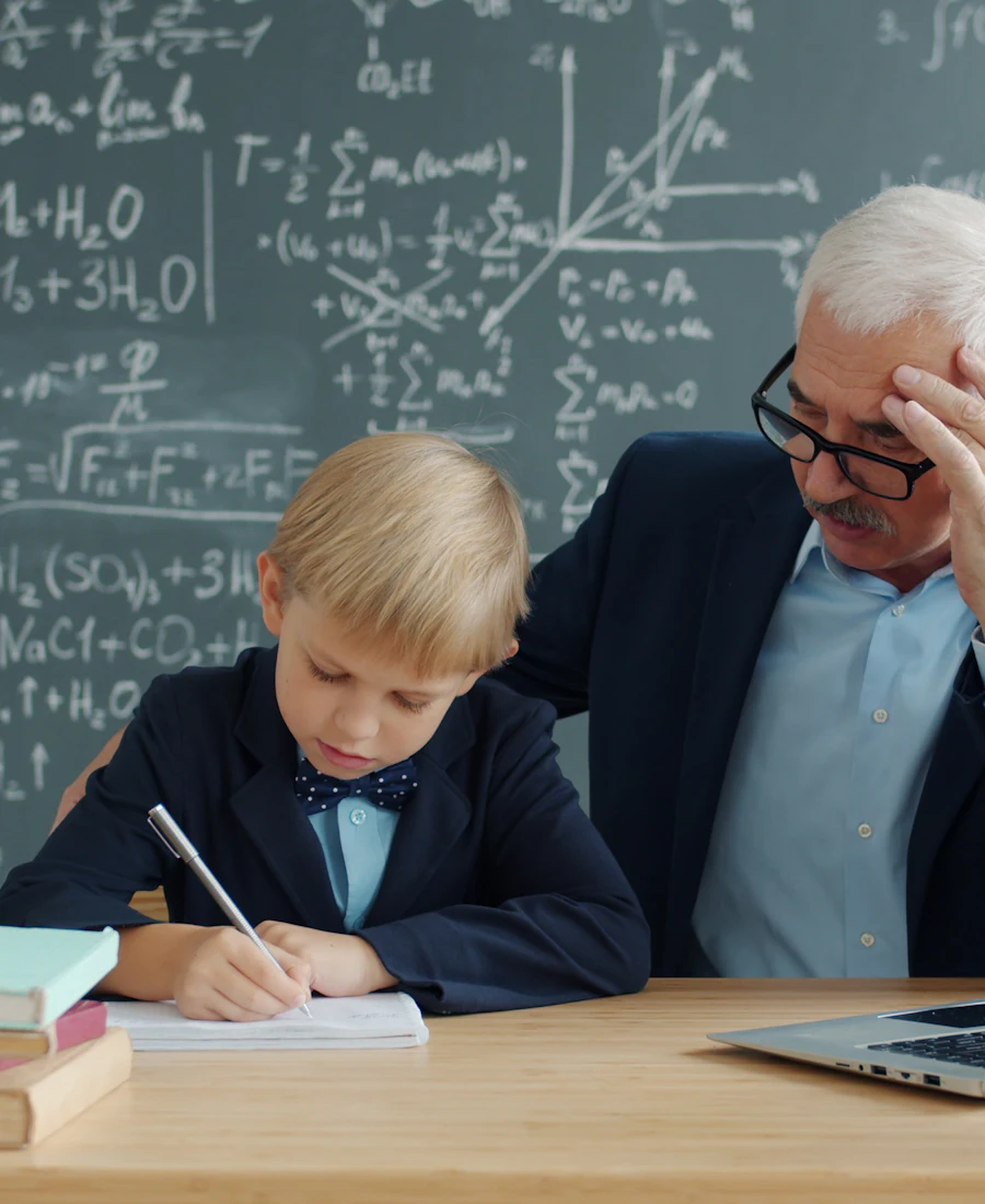 Bright Line Tutoring, a fictional tutoring — Better grades, less dinner-table stress.