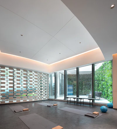 Slow Tide Yoga, a fictional yoga studio — A quieter hour in your week.